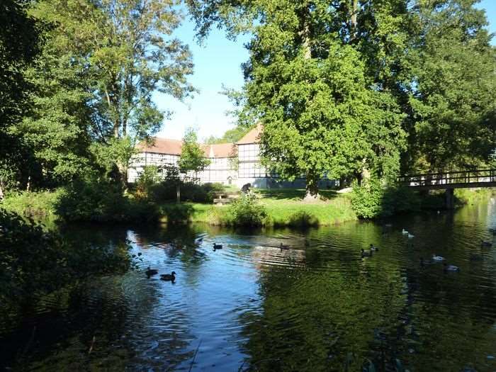 Akzent Hotel Zur Wasserburg - Hotel Garni Bed & Breakfast Harpstedt Exterior foto